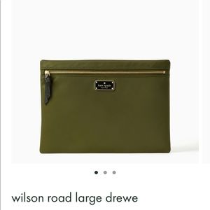NWT kate spade wilson road drewe pouch